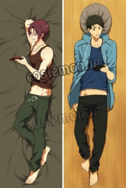 画像1: Free!-Eternal Summer-キャラクターソングシリーズ 06 山崎宗介風 松岡凛風 ●等身大 抱き枕カバー