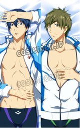 Free! 七瀬遙風 橘真琴風 ●等身大 抱き枕カバー