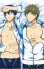 画像1: Free! 七瀬遙風 橘真琴風 ●等身大 抱き枕カバー (1)