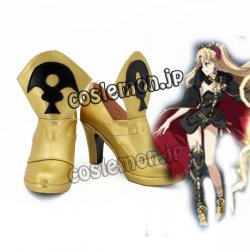 画像1: Fate/Grand Order フェイト・グランドオーダー 冥界の女神 エレシュキガル風 02 コスプレ靴 ブーツ