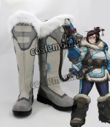 オーバーウォッチ Overwatch Mei メイ＝リン・チョウ風 コスプレ靴 ブーツ