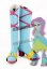 画像1: マイリトルポニー My Little Pony Equestria Girls フラッターシャイ風 Minis Fluttershy 02 コスプレ靴 ブーツ (1)