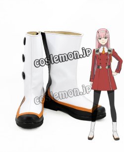 画像1: DARLING in the FRANXX ダーリン・イン・ザ・フランキス 02風 ZERO TWO コスプレ靴 ブーツ