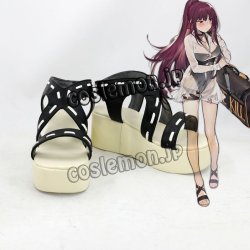 画像1: 少女前線 Girls Frontline WA2000風 02 コスプレ靴 ブーツ