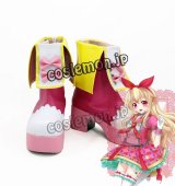 アイカツ! 星宮いちご風 コスプレ靴 ブーツ