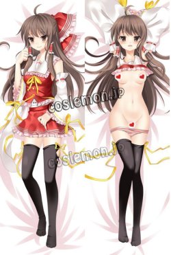 画像1: 東方Project 博麗霊夢風 はくれいれいむ 03 ●等身大 抱き枕カバー