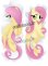 画像1: マイリトルポニー My Little Pony フラッターシャイ風 Fluttershy 03 ●等身大 抱き枕カバー (1)