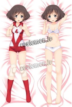 画像1: ガールズ&パンツァー 秋山優花里風 ●等身大 抱き枕カバー