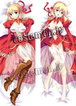 画像1: Fate/Grand Order フェイト・グランドオーダー ネロ・クラウディウス風 ●等身大 抱き枕カバー