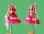 画像2: ディズニー ハロウィン パレード ポップンライブ ダンサー アイドルマミー ピンク風 コスプレ衣装 (2)