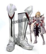 Fate/Grand Order フェイト・グランドオーダー モードレッド風 02 コスプレ靴 ブーツ