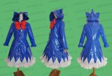 東方Project チルノネコ耳ドレス風 青 エナメル製 ●コスプレ衣装