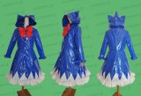 東方Project チルノネコ耳ドレス風 青 エナメル製 ●コスプレ衣装