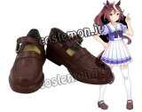 ウマ娘 プリティーダービー トウカイテイオー風 02 コスプレ靴 ブーツ