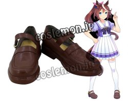 画像1: ウマ娘 プリティーダービー トウカイテイオー風 02 コスプレ靴 ブーツ