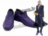 ジョジョの奇妙な冒険 黄金の風 ジョジョの奇妙な冒険 レオーネ・アバッキオ風/Leone Abbacchio コスプレ靴 ブーツ 