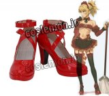 Fate/Grand Order フェイト・グランドオーダー モードレッド風 ●コスプレ靴 ブーツ