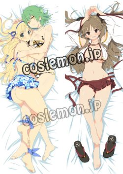 画像1: 閃乱カグラ ESTIVAL VERSUS -少女達の選択- 日影 ひかげ 両奈 りょうな 蓮華  れんか風 ●等身大 抱き枕カバー