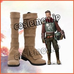 画像1: The Mandalorian Cobb Vanth風 ●コスプレ靴 ブーツ