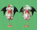 東方Project レミリア・スカーレット風 ATRE 春 エナメル製 ツバサ付き ●コスプレ衣装