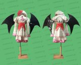 東方Project レミリア・スカーレット風 ATRE 春 エナメル製 ツバサ付き ●コスプレ衣装