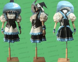 画像1: 東方Project 霧雨魔理沙風 ATRE 春 エナメル製 ●コスプレ衣装