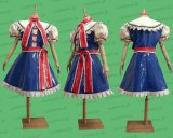 東方Project アリス・マーガトロイド風 青 エナメル製 ●コスプレ衣装