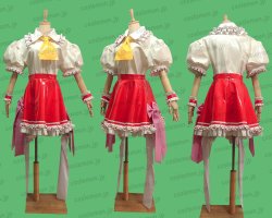画像2: 東方Project フランドール・スカーレット風 ATRE 春 エナメル製 ●コスプレ衣装