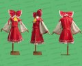 東方Project 東方萃夢想 博麗霊夢風 はくれいれいむ エナメル製 04 ●コスプレ衣装