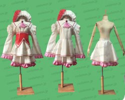 画像3: 東方Project レミリア・スカーレット風 ATRE 春 エナメル製 ツバサ付き ●コスプレ衣装