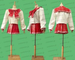 画像1: ToHeart 長袖 女子制服風 エナメル製 ●コスプレ衣装