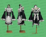 ゼロから始める異世界生活 メイド風 エナメル製 ●コスプレ衣装