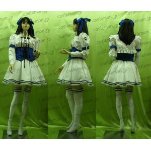 画像: 特売★ セイントオクトーバー 白藤菜月風 白ロリ ●コスプレ衣装 ■■