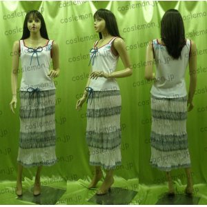 画像: 特売★ ファイナルファンタジー7 FINAL FANTASYVII クライシスコア エアリス風 ●コスプレ衣装 ■■ 