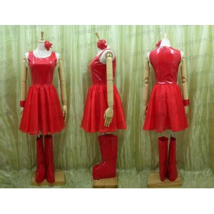 画像: 芸能人衣装特売★ 浜崎あゆみ 浜崎あゆみ風 舞台 ライブ 赤ドレス ●コスプレ衣装
