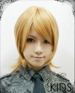 画像1: 格安 VOCALOID 鏡音リン風 コスプレ ウィッグ