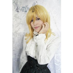 画像:  VOCALOID 鏡音リン magnet 02 コスプレ 耐熱ウィッグ