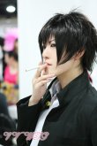 画像2: V6 森田剛 CC赤チェック コンサート コスプレ ウィッグ