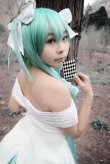 画像2: 格安 VOCALOID 初音ミク 派生 人柱アリス風 コスプレ ウィッグ