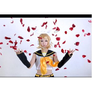 画像: 格安 VOCALOID 鏡音リン風 06 コスプレ ウィッグ