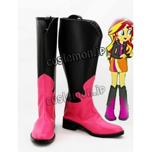 画像: My Little Pony: Equestria Girls - Rainbow コスプレ靴 ブーツ 