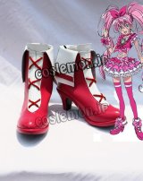 画像: プリキュア スイートプリキュア♪ 北条響風 キュアメロディ コスプレ靴 ブーツ