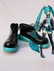 画像1: VOCALOID ボーカロイド 初音ミク風 公式 コスプレ靴 ブーツ 