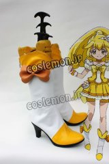 画像: スマイルプリキュア! 黄瀬やよい風 コスプレ靴 ブーツ 