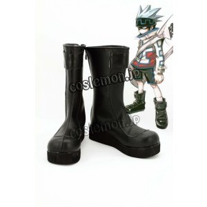 画像: シャーマンキング 碓氷ホロケウ風 コスプレ靴 ブーツ 