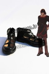 画像: ドラッグオン ドラグーン2:封印の红、背徳の黒風 コスプレ靴 ブーツ 