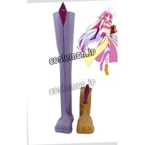 画像: ノーゲーム・ノーライフ NO GAME NO LIFE ジブリール風 コスプレ靴 ブーツ