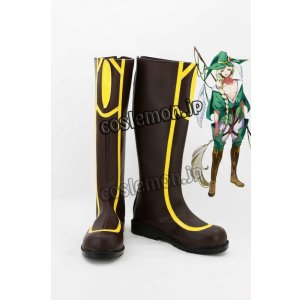 画像: マギ Magic ユナン風 コスプレ靴 ブーツ
