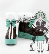 画像: VOCALOID ボーカロイド 初音ミク MIKU風 コスプレ靴 ブーツ