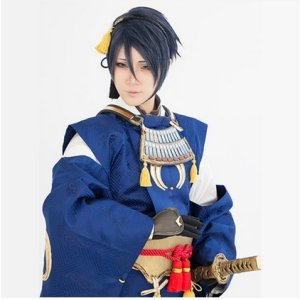 画像: 刀剣乱舞 とうらぶ 三日月宗近風 みかづきむねちか コスプレウィッグ